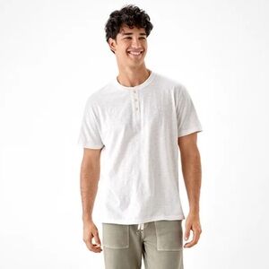 American Eagle Men’s Super Soft Henley Tee
